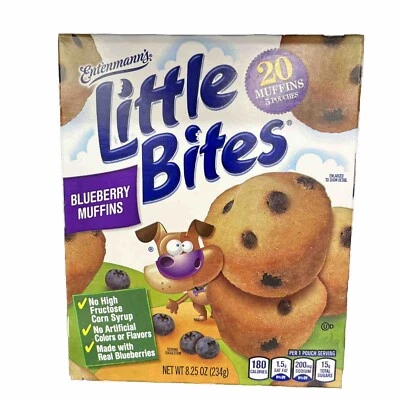 Entenmann's Little Bites Blueberry Muffins 8.25 oz