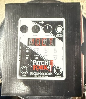 Used Electro-Harmonix EHX Pitch Fork+ Plus guitar pedal