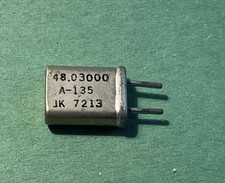 Vintage Scanner Radio Crystal HC25/U - 48.03000 MHz. James Knight