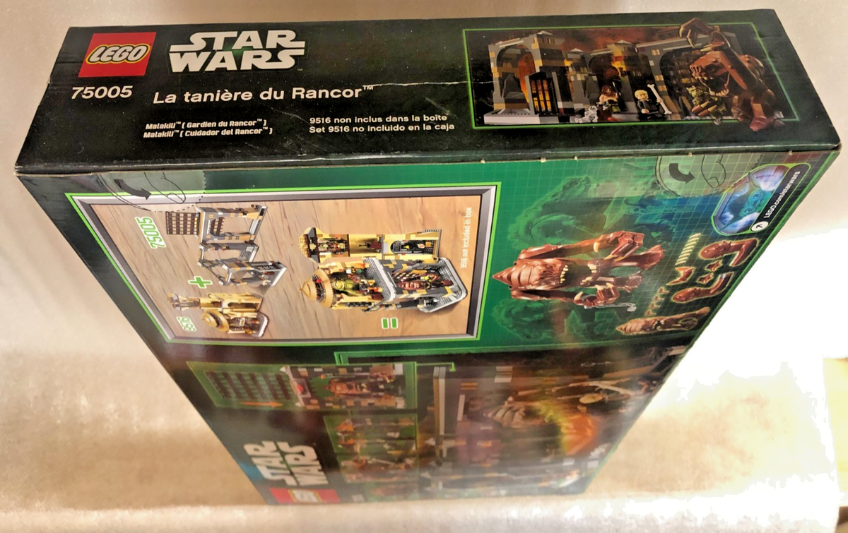 75005 RANCOR PIT star wars lego set complete factory sealed NEW | eBay