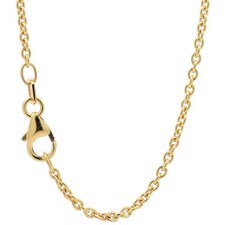 Goldkette Ankerkette rund edle Halskette  massiv 333 - 8 Karat Gold 
