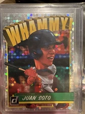 2019 Juan Soto Nationals/Padres Panini Donruss Whammy Case Hit SSP