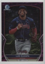 2023 Bowman Draft Chrome Fuchsia Lunar Refractor /199 Luis Guanipa #BDC-78 6fs