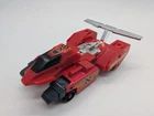Select Convertors Super Defender X red race Car Transformers 1984 Vintage