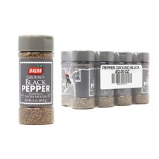 Pepper Ground Black, 2 Oz Pack Of 8 