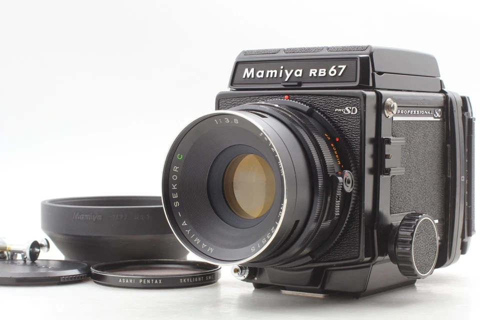 [Exc+5] Mamiya RB67 Pro SD Sekor C 127mm f/3.8 Film Camera From Japan - Image 2 of 4