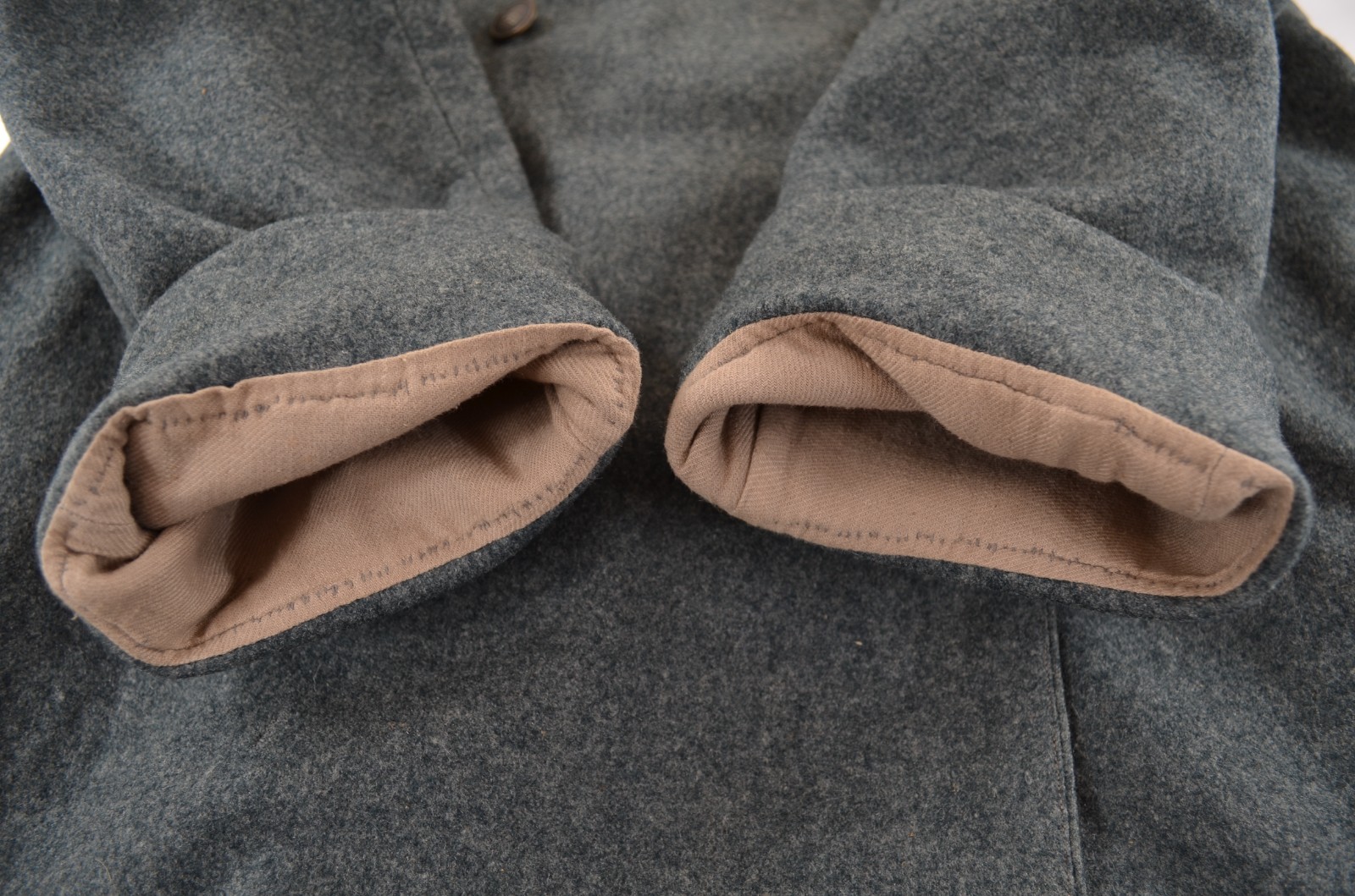Swiss Army 1922 20s-30s Vintage Military Wool Coat Men's EUR 48-50 / US ~ S-M image 8
