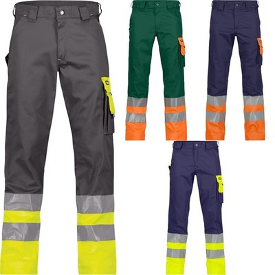 DASSY Workwear Omaha Warnkleidung Warnschutzhose 245gr Arbeitshose Warnhose