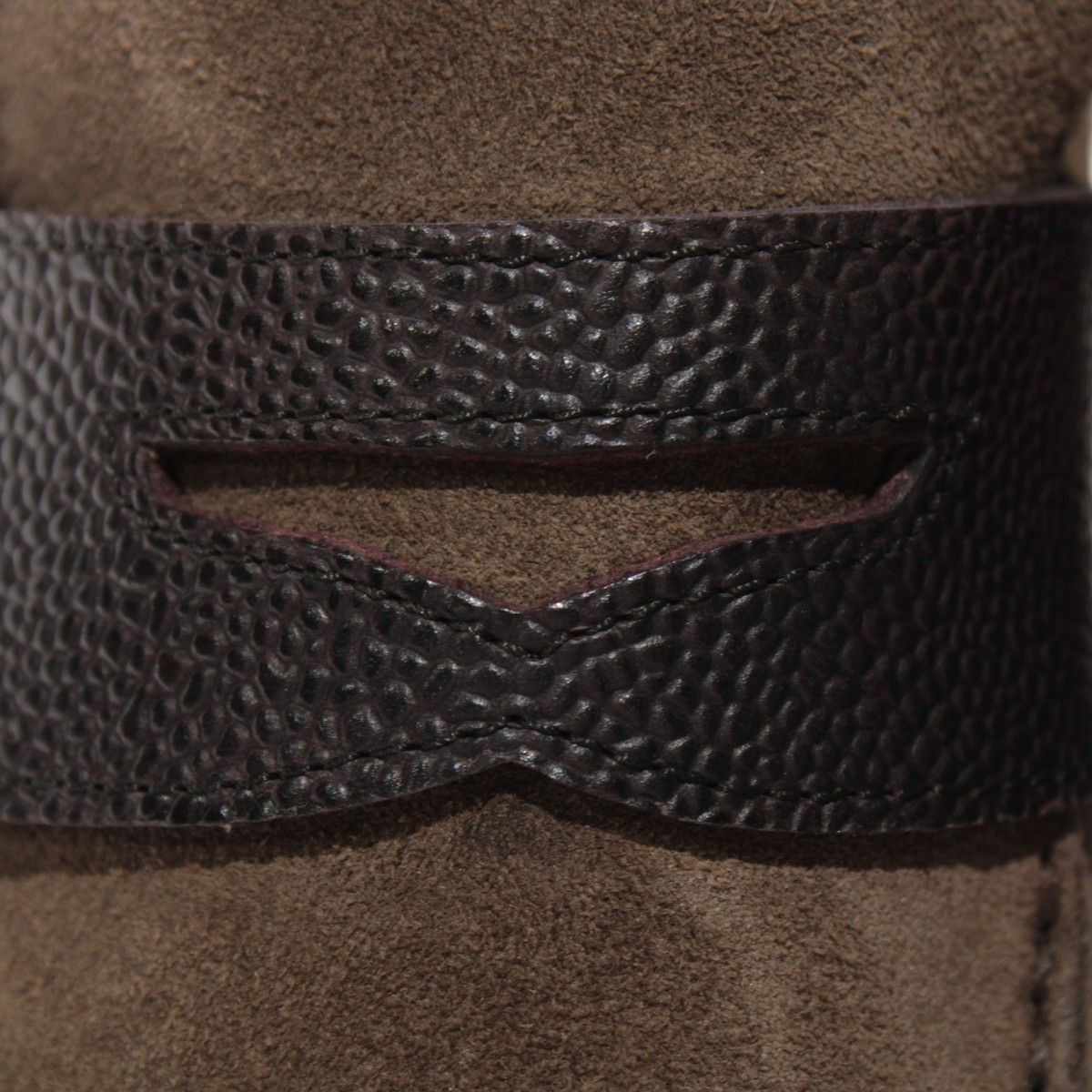 Di Bianco NWB Brera Suede / Scozzina Loafers Size 43 (US 10) Dark Bark Brown Brera Marmo | Men main image 4