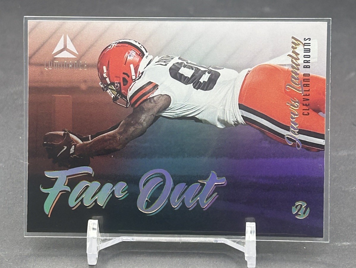 Jarvis Landry 2021 Panini Luminance Far Out #FO-7   SSP Case Hit Browns