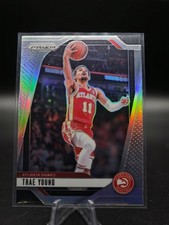 2024-25 Panini Prizm Silver Prizm #84 Trae Young Atlanta Hawks