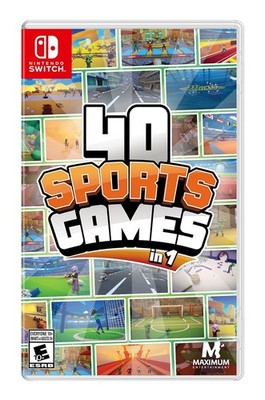 40 Sports Games In 1 - Nintendo Switch - Brand NEW - Factory Sealed