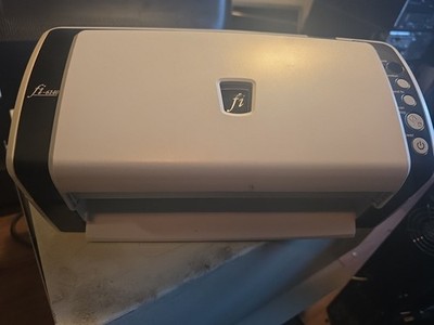 Fujitsu fi-6140 Tested Working No Power Cord 