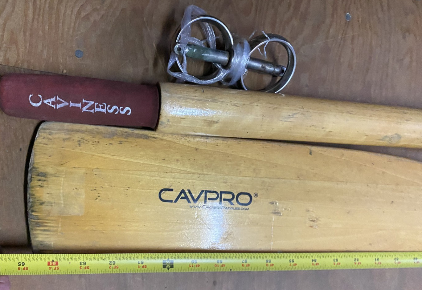 CavPro 65'' Oars with Locks/Kayaking/Canoeing/w Factory Power Grips N042