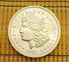 1985 1 oz .999 Fine Silver Trade Unit Round