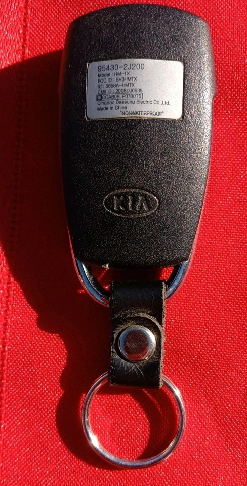 Mando a distancia de entrada sin llave OEM KIA BORREGO 2009-2011 SV3HMTX 95430-2J200 Foto 3 de 4