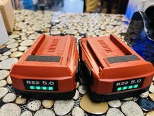 B22 5.0Ah Lithium-Ion Battery 21.6 V Compatible with Hilti 2 Batteries  