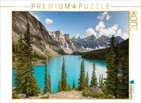 Calvendo Puzzle Lake Moraine 2000 Teile Puzzle Quer | 2000 Teile Lege-GrößE 90X6