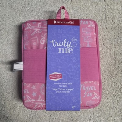 American Girl Doll Love to Travel Seat Pink Retired New