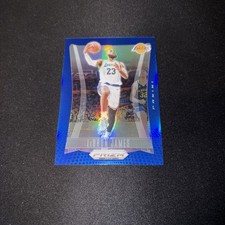 LeBron James 2023-24 Prizm DECA Blue /149