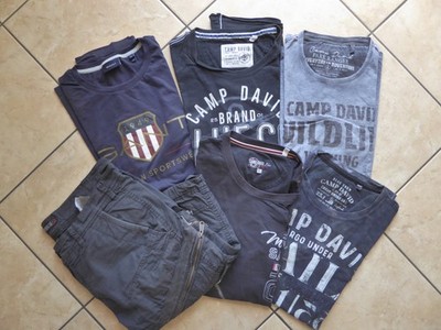 CAMP DAVID / GANT -- T-Shirts, Shorts kurze Hose blau Gr. XL