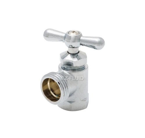 1 PCS 1/2" FIP x 3/4" MHT Brass Washing Machine Water Shut Off Valve