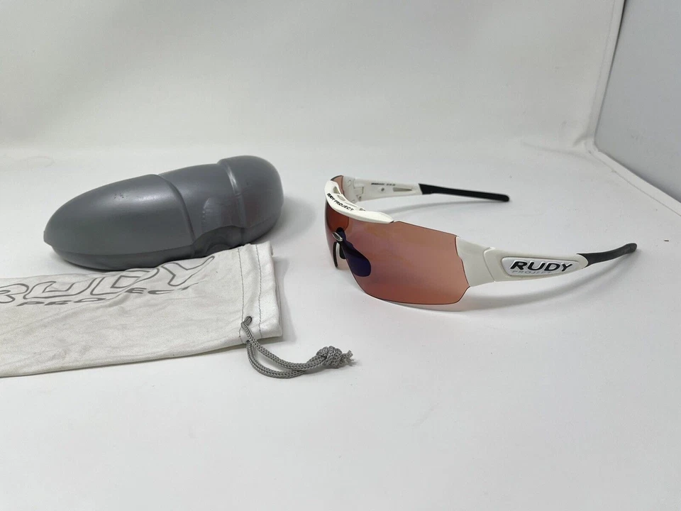 Gafas de sol Rudy Project ERGOMASK para correr y ciclismo lentes rojas para carreras Foto 3 de 4