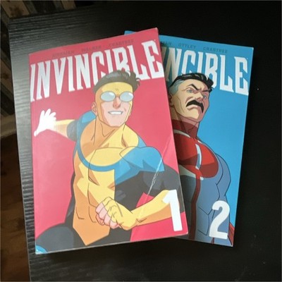 Invincible Vol 1 & 2 Graphic Novels Lot of 2 Image Kirkman Walker Ottley
