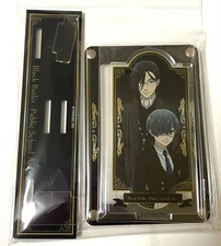 Black Butler Ciel & Sebastian Card Stand with Acrylic Stamps Limited Edition