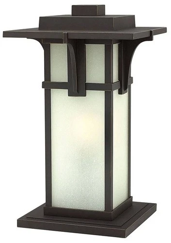 Hinkley Manhattan 18 1/2" High Etched Glass Pier Mount Light - Picture 1 of 5