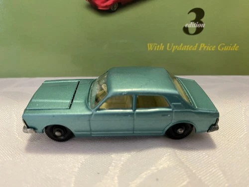 MOKO LESNEY MATCHBOX #53C FORD ZODIAC MK IV NMIB BPW