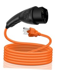 Charging Power Cord Assembly Fits for Evolution EV ICON EV Models Orange