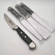 Oneida Steak Knives Mason Street Grill Serrated 4pc Set 18/10 Stainless NOS READ
