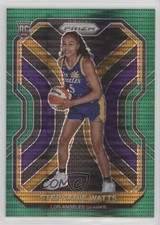 2021 Panini Prizm WNBA Green Pulsar Prizm 23/25 Stephanie Watts #98 0nr3