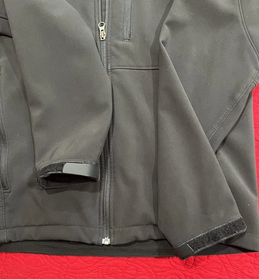 North Face Apex Bionic Softshell Jacket Coat AMVY Mens Small Blace Full Zip NICE - Image 4 of 4