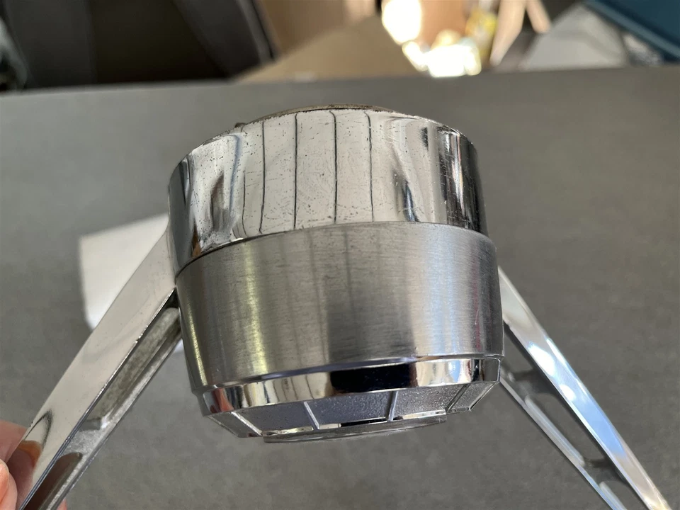 1960 1961 Plymouth Valiant Horn anel botão de direção fabricante de equipamento original 60 61 - Imagem 4 de 4