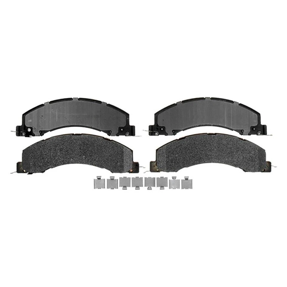 Передние и задние средние металлические тормозные колодки для Dodge Ram 4500 2010 2009 2008 годов выпуска - Изображение 2 из 3