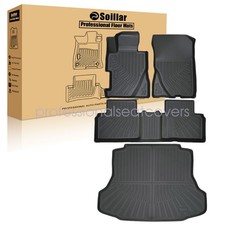 Fits 2007 2008 2009 2010 2011 Honda Civic Tpe Floor Mats Trunk Cargo Liners 4x Fits 2007 2008 2009 2010 2011 Honda Civic Tpe Floor Mats Trunk Cargo Liners 4x