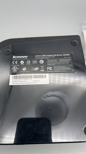 Lenovo 43N3272 USB Portable DVD Burner - Afbeelding 2 van 3