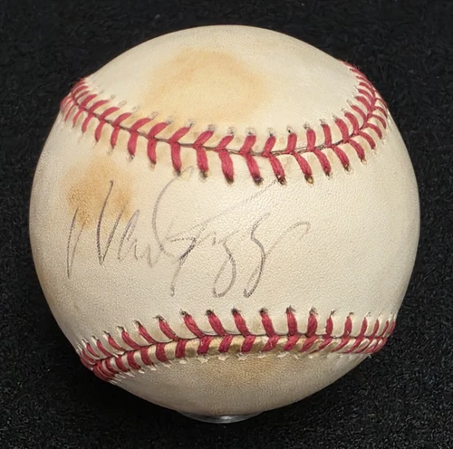 WADE BOGGS Signed Official Baseball-YANKEES-RED SOX-TAMPA BAY RAYS-JSA