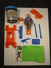 VINTAGE 1993 GIJOE MEGA MARINES BLAST OFF NR COMPLETE BIO ARMOR FILECARD NR-MT