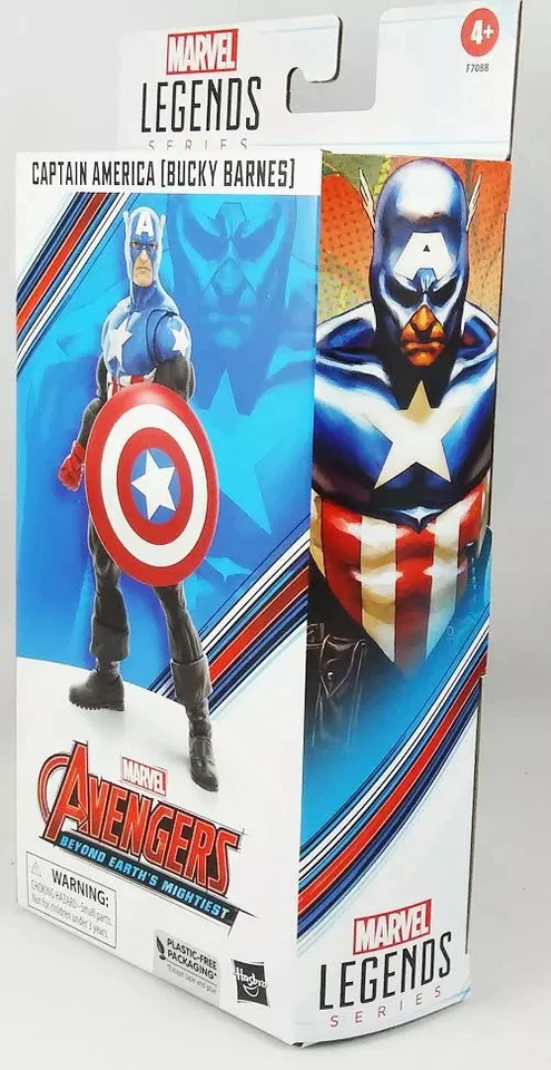 Marvel Legends - Captain America Bucky Barnes (Avengers Beyond Earth's Mightiest - Photo 3/3