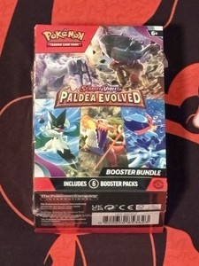 Pokémon TCG Scarlet & Violet Paldea Evolved Booster Bundle Box *NEW & SEALED*