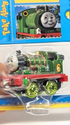 Thomas the Tank Engine 'Percy w/chrome paint' Diecast train Ltd Edition by HIT