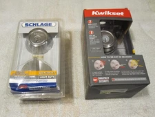 2 New Deadbolt Locks Schlage And Kwikset Both New