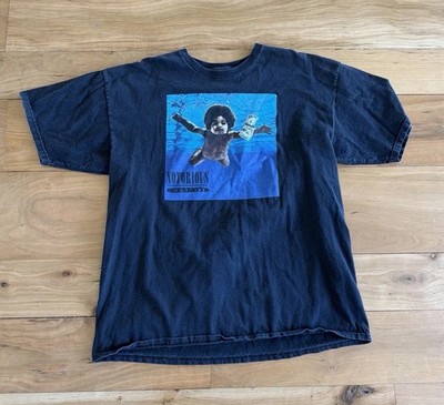 Rocksmith Notorious B.I.G. Men's Short Sleeve Graphic T-Shirt Black XL Nirvana