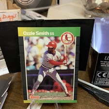 Ozzie Smith - 1989 Donruss #63 - St. Louis Cardinals - Baseball Card HOF