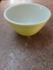 Vintage Pyrex Yellow Nesting Mixing Bowl #401 Primary Color 1.5 Pint