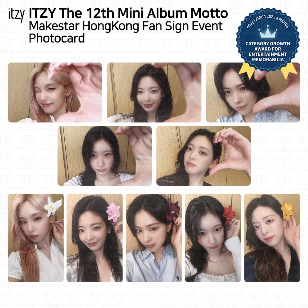 ITZY 12th Mini Album Motto MakeStar HongKong Fan Sign Event
