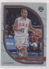 2020-21 Panini Prizm USA Basketball Silver Prizm Stephen Curry #10 7f0